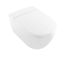 Villeroy&amp;Boch Унитаз, Viclean, подвесной, шгв 385*595*360, CeramicPlus, цвет-альпийский белый V0E100R1
