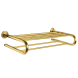 Полотенцедержатель COLOMBO DESIGN HERMITAGE B3387.HPS Полка двойная цвет золото