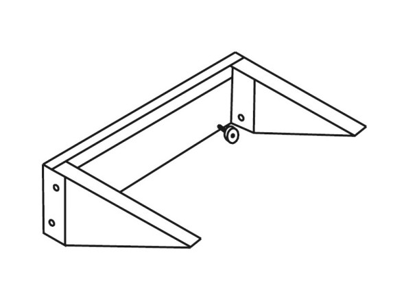 Кронштейн HATRIA AUTONOMY Y0CE01 для раковины для инвалидов откидывающийся с ручным управлением