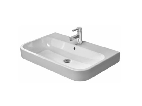 Duravit Раковина, Happy D.2, шгв 800*505*170, отверстия для смесителя-1, цвет белый 2318800027