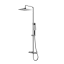 Paini 09CR687THQ250F3Q80 Nove Душевая система с термоcтатом, фиксированный излив, квадр лейки, хром