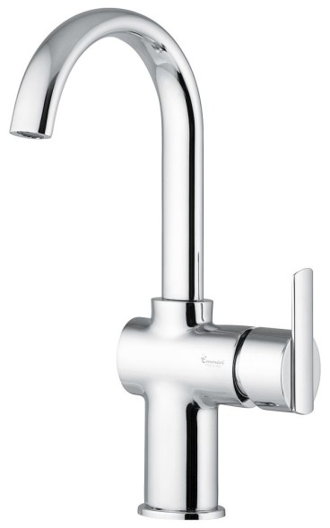 Смеситель Elly с донным клапаном для раковины, цвет хром 41073CR