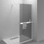 Vincea Душевая перегородка Волк-Ин (Walk-In) HR VSW-4HR100CG, 1000*2000, хром, стекло тонированное
