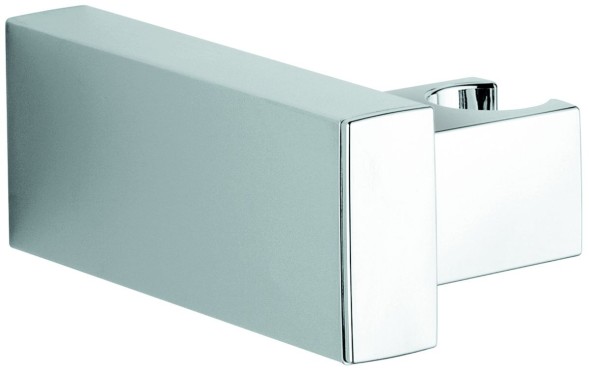 Emmevi, квадратный регулируемый держатель ручного душа из ABS пластика, цвет хром C06905E/CR