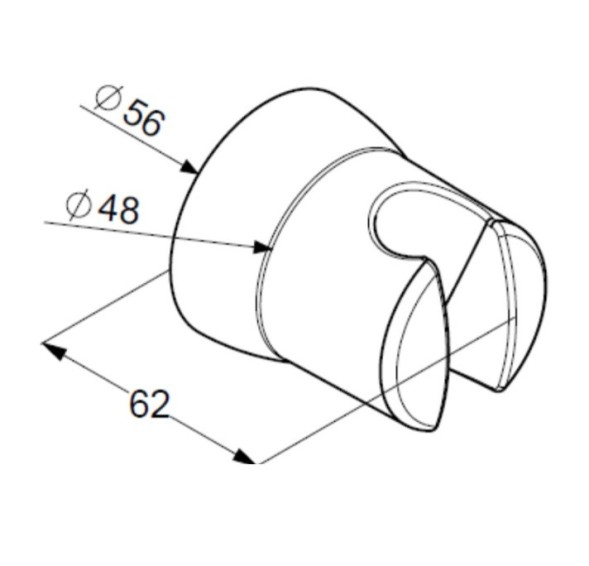 Держатель ручного душа KLUDI SIRENA 6305043-00