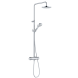Душевая система KLUDI DIVE DUAL SHOWER SYSTEM 6807905-00 с термостатом