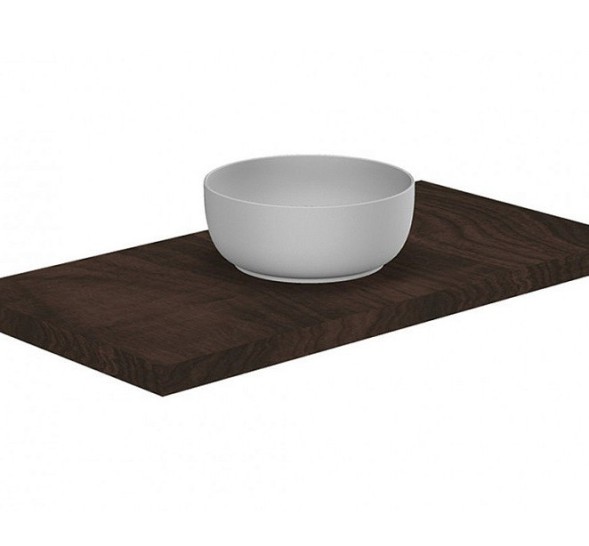 Раковина Scarabeo GLAM накладная без перелива без отверстий цвет белый 1808