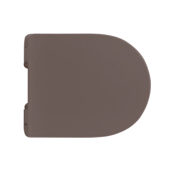 Сиденье с крышкой Scarabeo MOON/GLAM с микролифтом цвет песочный матовый 5530/B 52