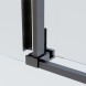 Vincea Душевая дверь Софт 2 (Soft 2) VDS-3SO2140CLGM, 1400, вороненая сталь, стекло прозрачное