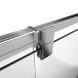 Vincea Душевая дверь Интра (Intra) VDP-1I9010CH, 900/1000, хром, стекло шиншилла