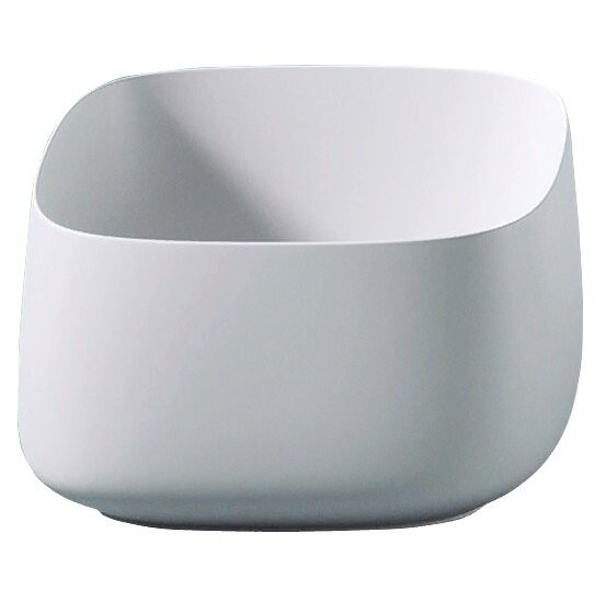 Раковина Artceram Cognac Quadro накладная без отверстий цвет белый  COL006 01 00