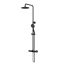 Paini 09YO687THD250F3D110 Nove Душевая система с термоcтатом, фиксированный излив, черный