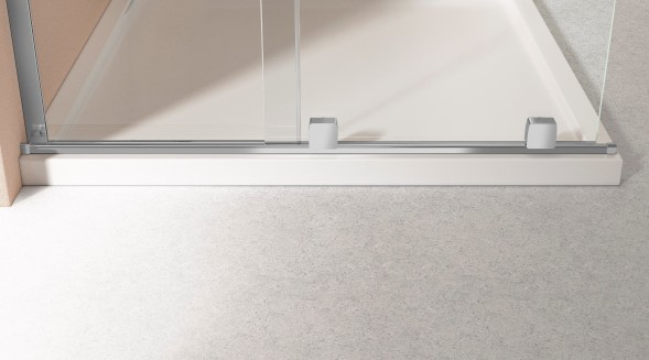 Vincea Душевая перегородка Волк-Ин (Walk-In) VSW-4WSL120CL-L, левая, 1200*2000, хром, стекло прозрачное