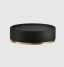 Gessi Мыльница, Inciso, шгв 115*115*35, цвет теплая бронза#чёрный  58526#735