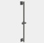 Gessi Штанга для душа, Rettangolo shower, цвет черный матовый  20144#299