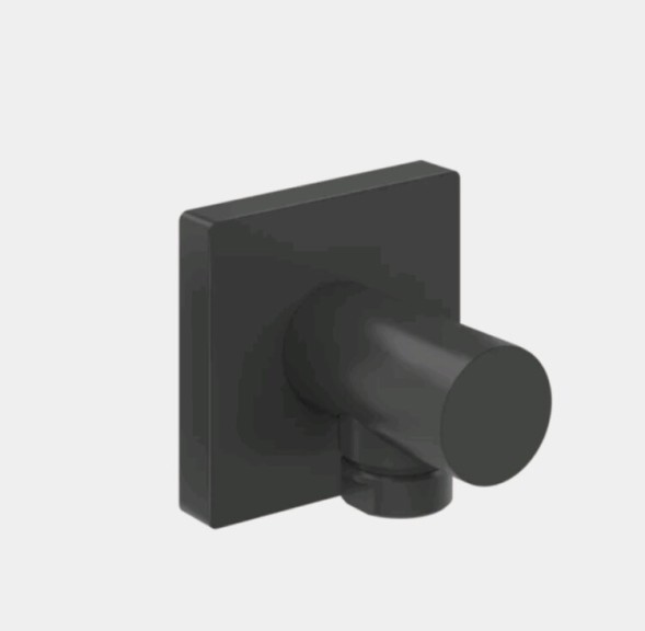 Gessi Шланговое подсоединение, Rilievo, цвет черный металл  59169#706