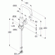 Смеситель KLUDI PURE&amp;EASY 370240565 для раковины на одно отверстие высокий