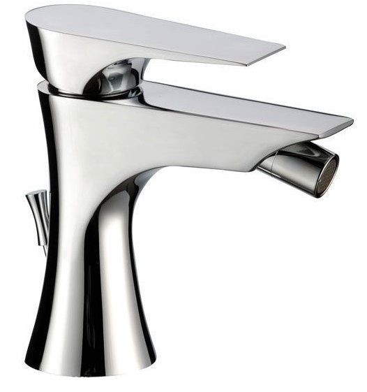 Daniel Diva, однорычажный смеситель для биде с донным клапаном, цвет хром