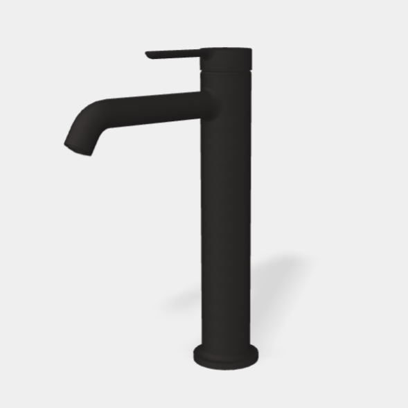 Смеситель для раковины, Fima Carlo Frattini, Snap, цвет-чёрный матовый F3111LNS