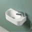 Vincea Раковина керамическая  VBS-506R, 400*215*120, подвесная, цвет белый, правая