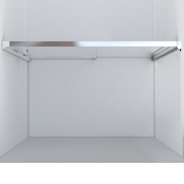 Vincea Душевая дверь Лугано (Lugano) VDS-1L120CL-1, 1200, хром, стекло прозрачное