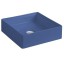 Раковина Artceram Scalino накладная без отверстий  цвет Blue sapphire SCL001 16 00