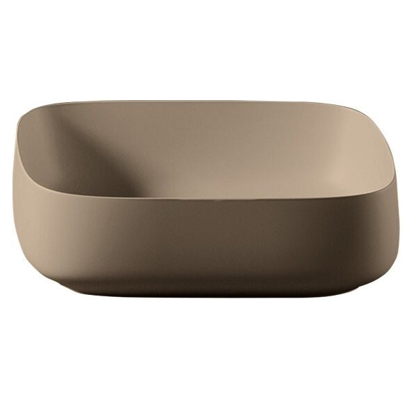 Раковина Artceram Cognac Quadro накладная цвет  tortora COL008 40 00