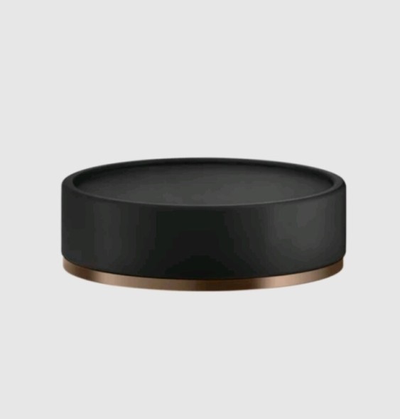 Gessi Мыльница, Inciso, шгв 115*115*35, цвет чёрный матовый  58526#299