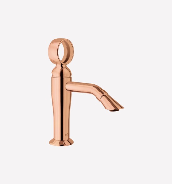 Смеситель для раковины Webert Opera OA830102980. розовое золото