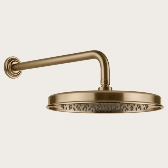 Gessi Верхний душ, Spotwater, поворотный, 79*162, цвет брашированная бронза PVD 57215#726