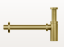 Gessi Сифон, Technical Accessories, бутылочный, 1 1#4", цвет черный брашированный металл  01375#707