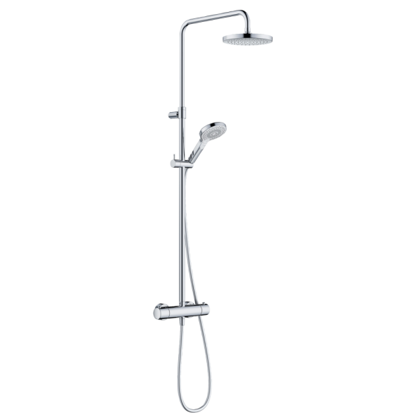 Душевая система KLUDI DIVE DUAL SHOWER SYSTEM 6907905-00 с термостатом