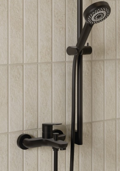 Смеситель KLUDI X1 326913975 для ванны с изливом с подключением шланга