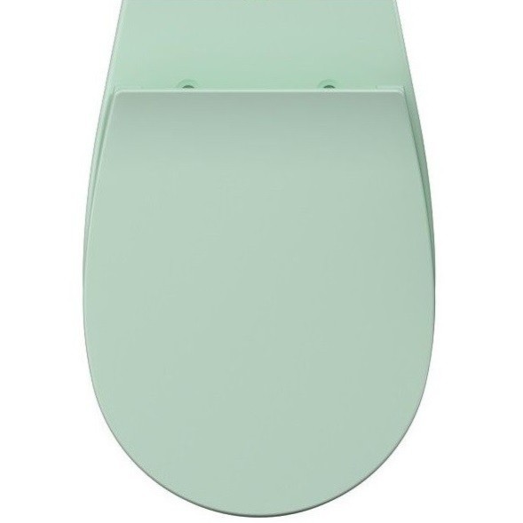 Сиденье для унитаза ISVEA Sentimenti Neo 40D10 с крышкой цвет мятно-зеленый матовый 40D10542I
