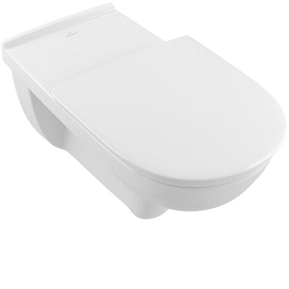 Villeroy&amp;Boch Унитаз, O'Novo Vita, подвесной, шгв 360*700*400, CeramicPlus, цвет-альпийский белый 4601R0R1