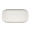 Раковина Scarabeo GLAM накладная без перелива без отверстий цвет белый матовый 1803 41