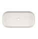 Раковина Scarabeo GLAM накладная без перелива без отверстий цвет белый матовый 1803 41