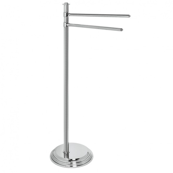 Стойка COLOMBO DESIGN HERMITAGE B3338 с полотенцедержателем цвет хром