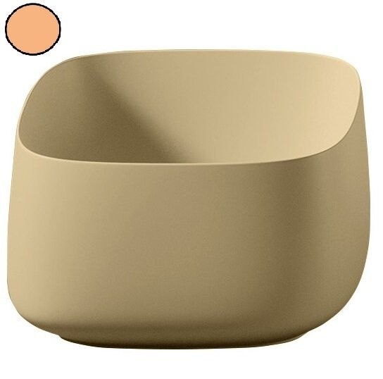 Раковина Artceram Cognac Quadro накладная цвет arancio cammeo COL006 13 00