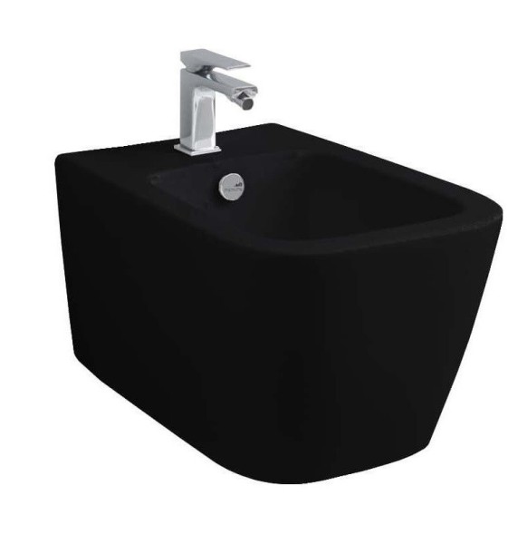 Биде Artceram A16 подвесной с одним отверстием  цвет черный ASB001 03 00