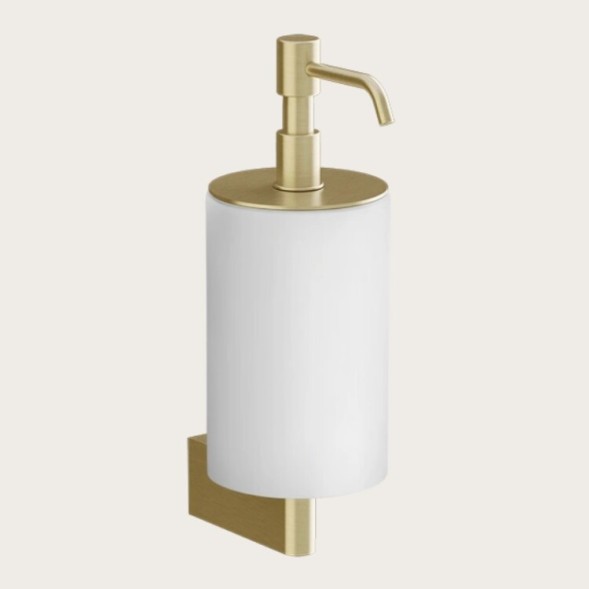 Gessi Дозатор для жидкого мыла, Origini, шгв 75*127*229, цвет дозатора брашированный никель  чёрный  66414#149