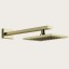 Gessi Верхний душ, Inciso, 300*300, цвет черный брашированный металл  58252#707