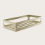 Gessi Полка, Rilievo, шгв 200*200*60, цвет латунь  59561#710