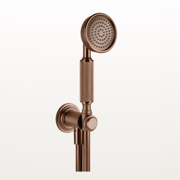Gessi Душевой набор, VENTI20, цвет брашированный никель 65123#149