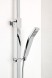 AQG Luxor, душевая колонна регул. по высоте 78,5-143 см, c термостатом и квадратным верхним душем 25х25 см, цвет хром