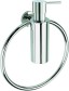 Stil Haus Medea, полотенцедержатель - кольцо + металлический дозатор, цвет хром