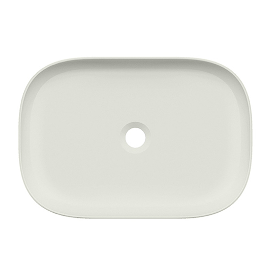 Раковина Scarabeo GLAM накладная без перелива без отверстий цвет белый матовый 1804 41