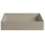 Раковина Artceram Scalino накладная без отверстий  цвет Brown matera SCL002 41 00