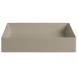 Раковина Artceram Scalino накладная без отверстий  цвет Brown matera SCL002 41 00