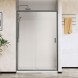 Vincea Душевая дверь Сити (City) VDS-5CT140CLGM, 1400, вороненая сталь, стекло прозрачное